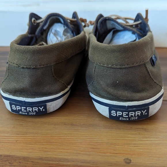 Sperry Women's Top Siders Green Casual Sneakers Size 8.5 - Picture 6 of 14